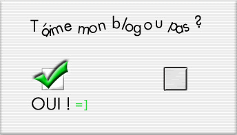 t'aime notre blog